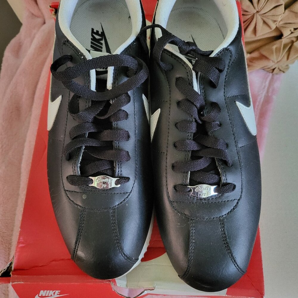 Nike Cortez Basic Black White Sneakers Men’s Size 10